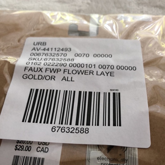 Urban outfitters faux fwp flower layering necklaces - Picture 8 of 8